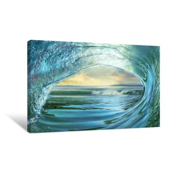 Image of Big Wave Canvas Print