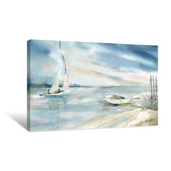 Image of Subtle Sail Canvas Print