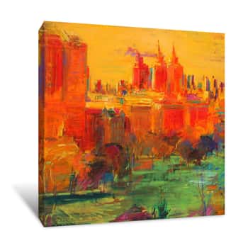 Image of The Upper West Side Canvas Print