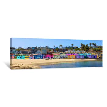 Image of Capitola Surf Side Canvas Print