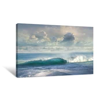 Image of Watching the Waves Canvas Print