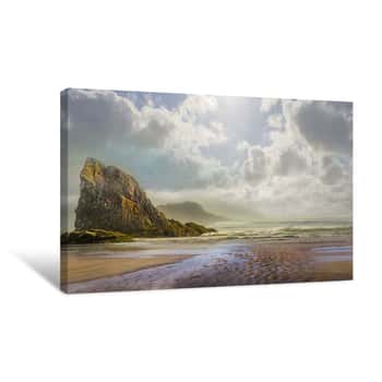 Image of Meeting the Sky Canvas Print