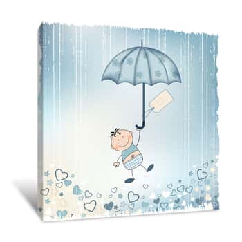 Image of Baby Shower Canvas Print