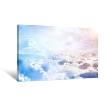 Image of Above the Clouds Canvas Print