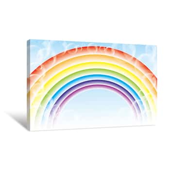 Image of Bubble Rainbow Canvas Print