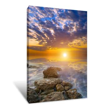 Image of Sunset Tide Canvas Print
