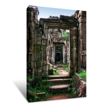 Image of The Ancient Ruins Canvas Print