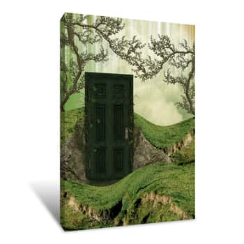 Image of Doorway To The Forest Canvas Print