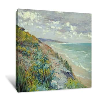 Image of Cliffs by the Sea Canvas Print