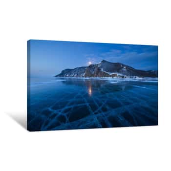 Image of The Ice Mountain Canvas Print