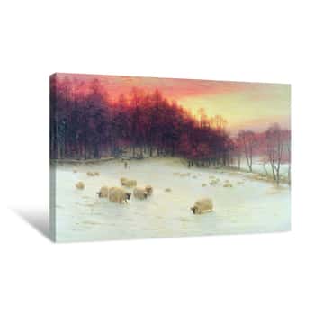 Image of West Evening Glows Canvas Print