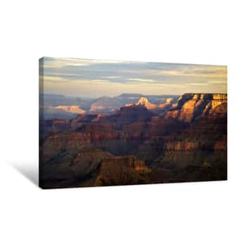 Image of Sunrise At The The Grand Canyon Canvas Print