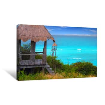 Image of Beach Front Property Canvas Print