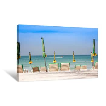 Image of Unwind by the Beach Canvas Print
