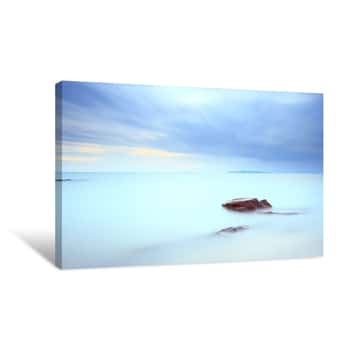 Image of Smoke on the Water Canvas Print