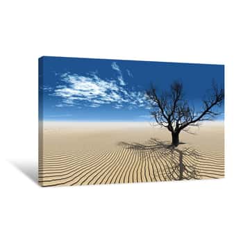 Image of The Desert Tree Canvas Print