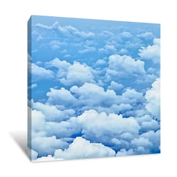 Image of A View Of The Clouds Canvas Print