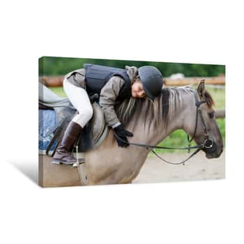 Image of Horse Riding Canvas Print