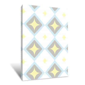 Image of Golden Twinkle Wallpaper Canvas Print