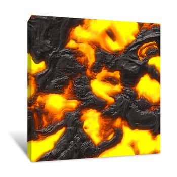 Image of Lava Canvas Print