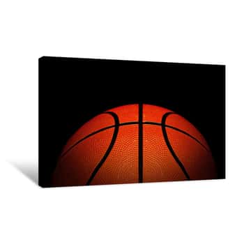 Image of Large Basketball Canvas Print
