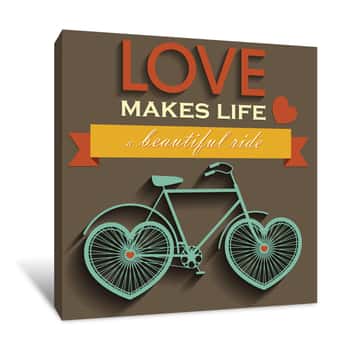 Image of A Beautiful Ride Canvas Print