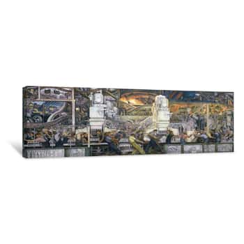 Image of Detroit Industry, North Wall Canvas Print