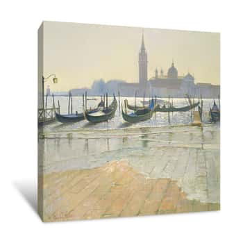 Image of Venice at Dawn Canvas Print