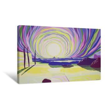 Image of Whirling Sunrise Canvas Print