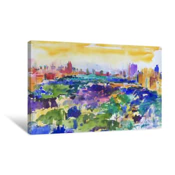 Image of Central Park, New York Canvas Print