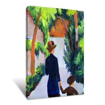 Image of In the Park Canvas Print