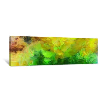 Image of Colorful Abstract Painting Canvas Print