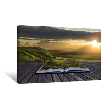 Image of Nature\'s Book Canvas Print