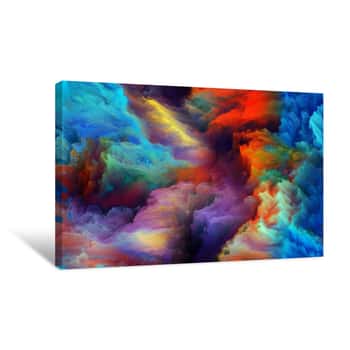 Image of Energy Of Colors Canvas Print