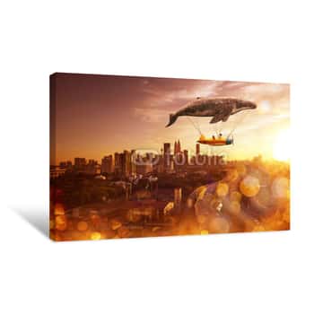 Image of I Belive I Can Fly Canvas Print