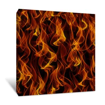 Image of Flames Canvas Print