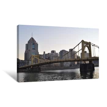 Image of Bridge to Boston Canvas Print