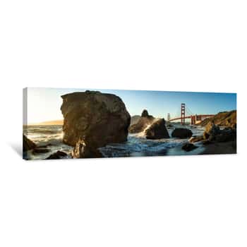 Image of The Golden Gate Bridge Canvas Print