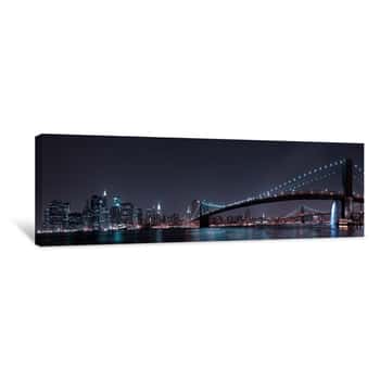 Image of The Brooklyn Bridge Canvas Print