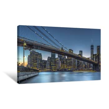 Image of NYC Blues Canvas Print