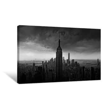 Image of New York Rockefeller View Canvas Print