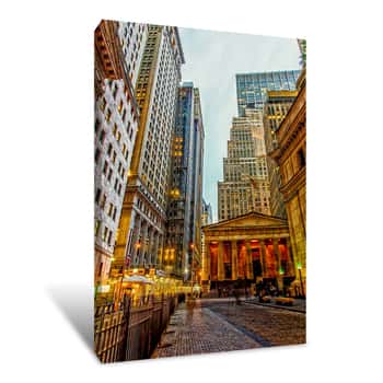Image of New York City Federal Hall National Memorial Canvas Print