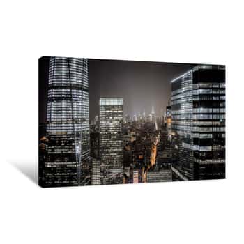 Image of Lights of The City Canvas Print
