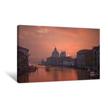 Image of Grand Canal Venice, Italy Canvas Print