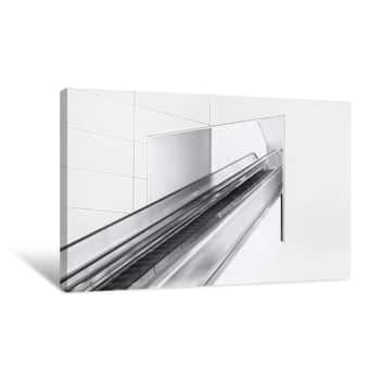 Image of Escalator to the Unknown Canvas Print