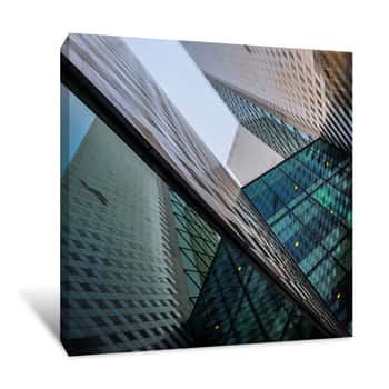 Image of Building Geometry Canvas Print