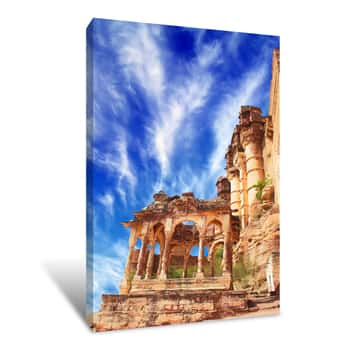 Image of Stone Ruins Canvas Print
