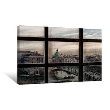 Image of Venice Window Canvas Print