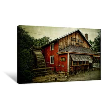 Image of The Red Mill Canvas Print