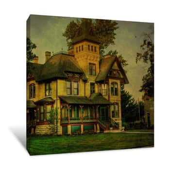 Image of Historic Home Canvas Print